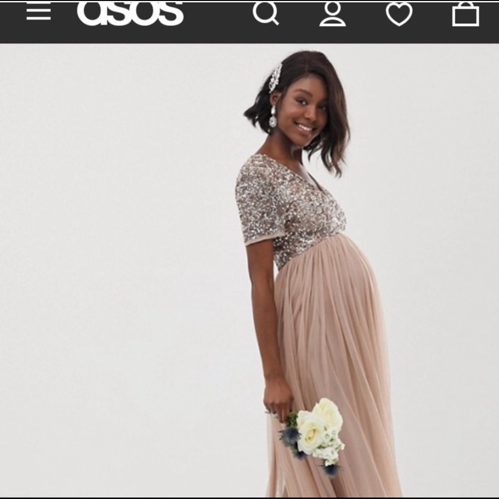ASOS Maya Maternity Bridesmaid Dress